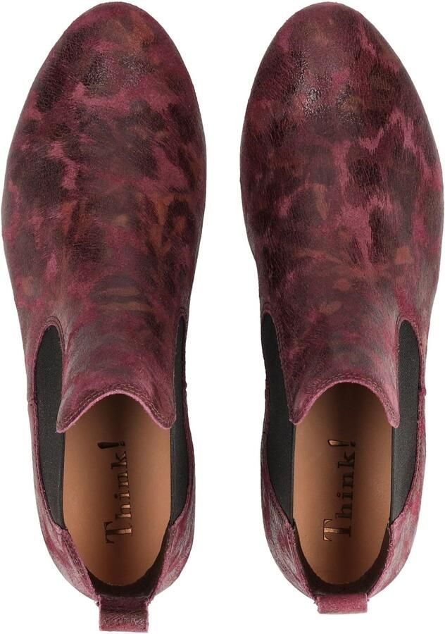 THINK! Chelsea boots bourgogne - Foto 4