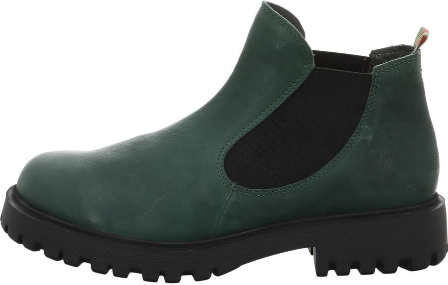 THINK! Chelsea boots 'Trento' donkergroen - Foto 3