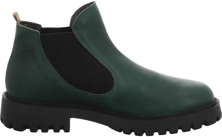 THINK! Chelsea boots 'Trento' donkergroen - Foto 4