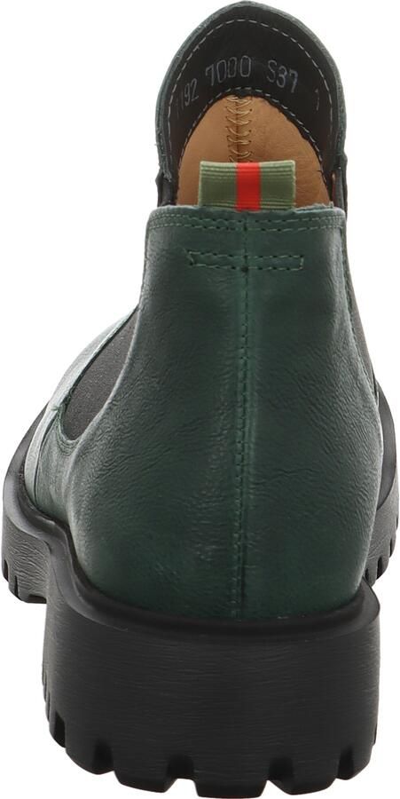 THINK! Chelsea boots 'Trento' donkergroen - Foto 6