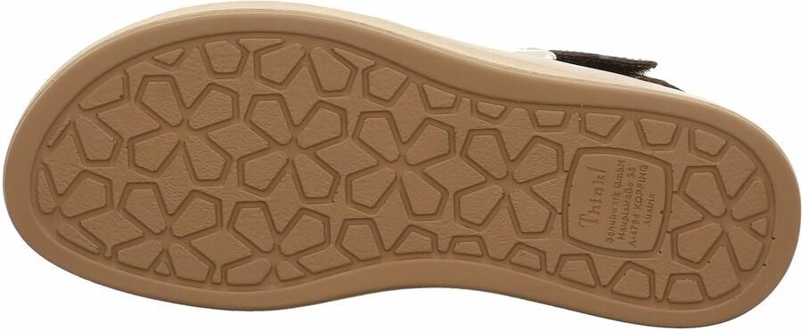 THINK! Sandalen met riem 'Meggie' brons zwart - Foto 5