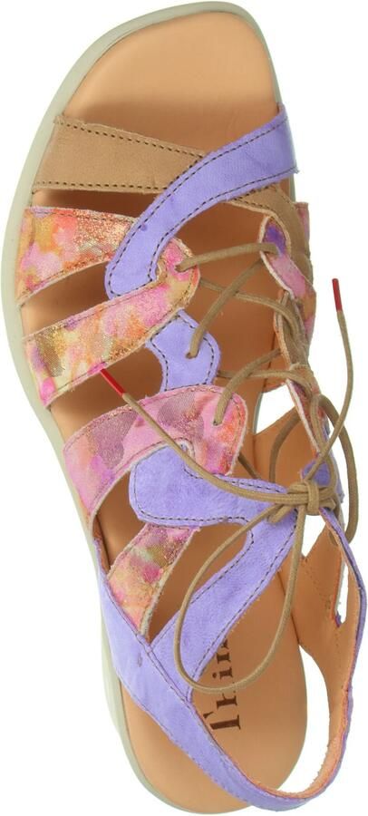 THINK! Sandalen met riem violetblauw - Foto 6