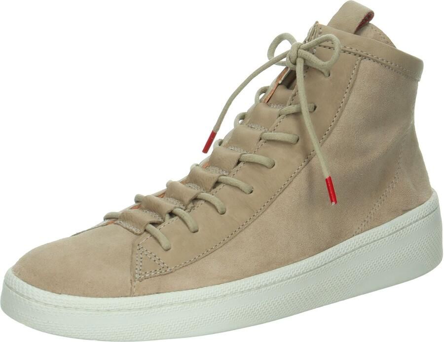 THINK! Sneakers hoog 'Kumi' donkerbeige