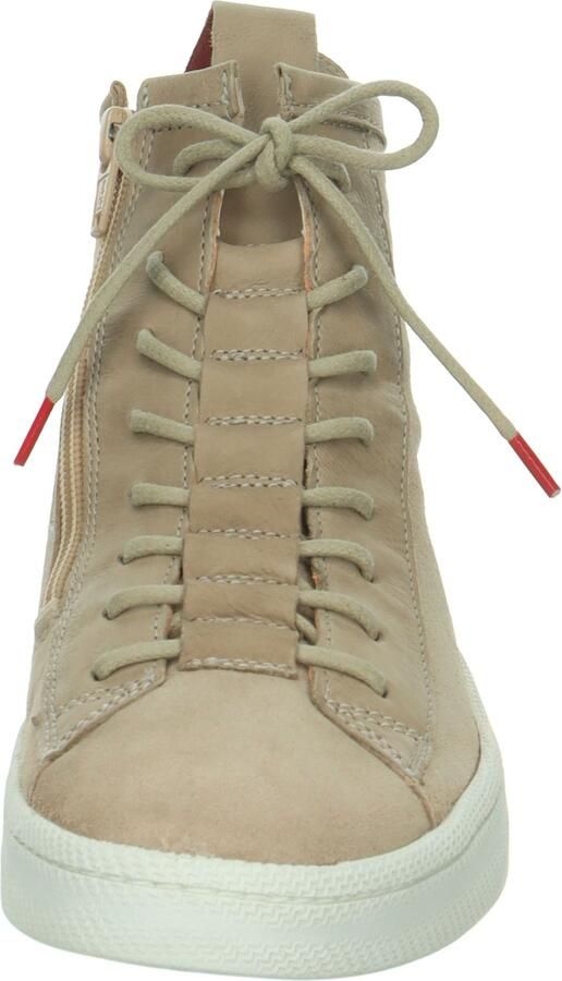 THINK! Sneakers hoog 'Kumi' donkerbeige - Foto 4