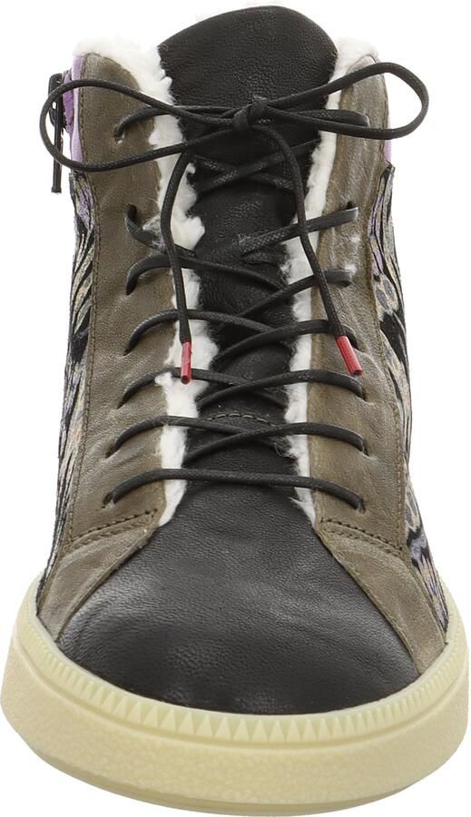 THINK! Sneakers hoog 'Turna' gemengde kleuren zwart - Foto 4