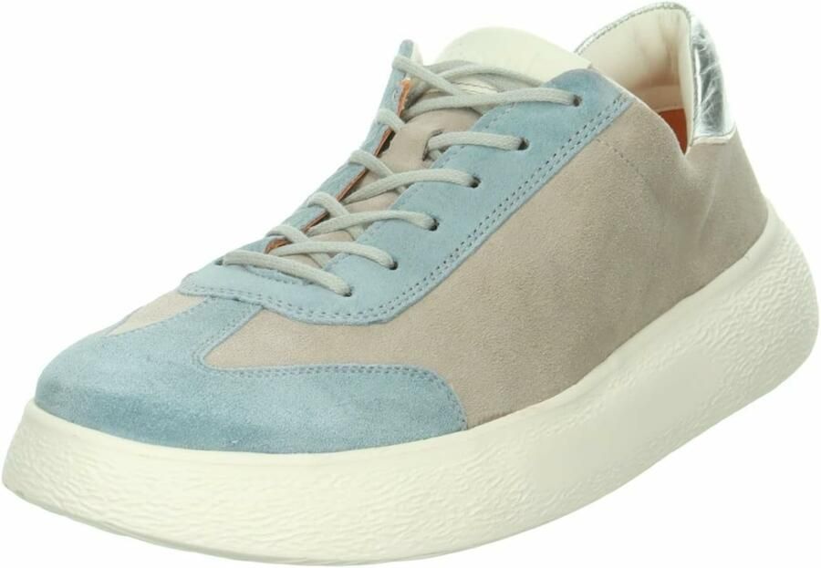 THINK! Sneakers laag lichtbeige lichtblauw