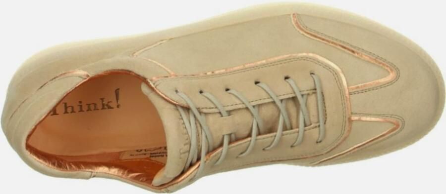 THINK! Sneakers laag 'Turna' beige - Foto 4