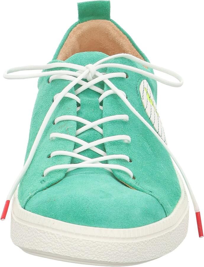 THINK! Sneakers laag 'Turna' geel limoen wit - Foto 3