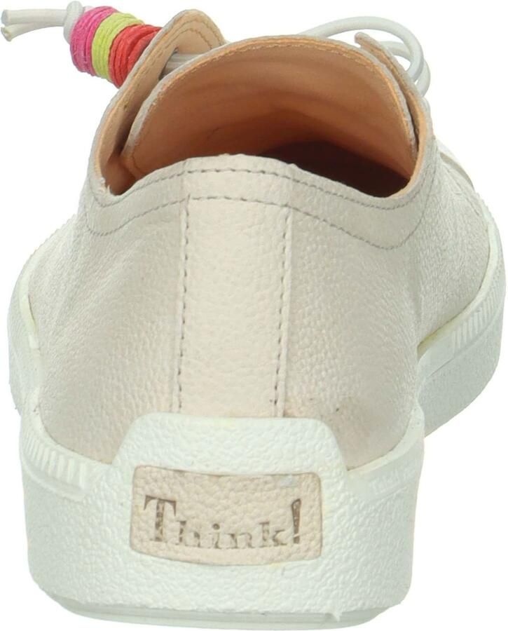 THINK! Sneakers laag 'Turna' lichtbeige wit - Foto 5