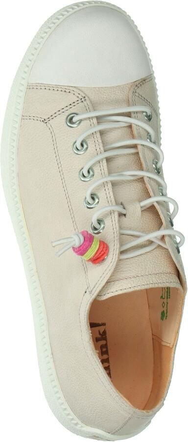 THINK! Sneakers laag 'Turna' lichtbeige wit - Foto 6