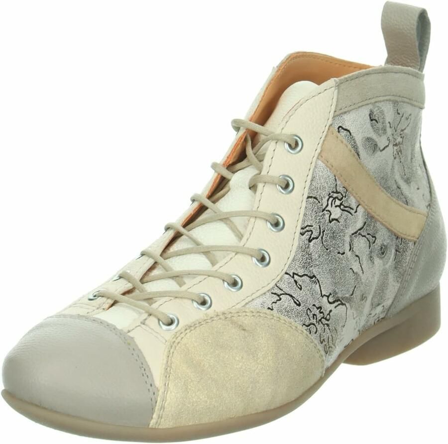 THINK! Veterlaarsjes 'Guad 2' lichtbeige grijs kaki pastelgroen