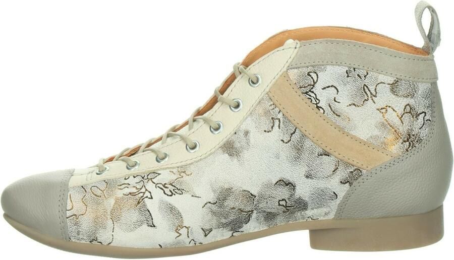 THINK! Veterlaarsjes 'Guad 2' lichtbeige grijs kaki pastelgroen - Foto 3