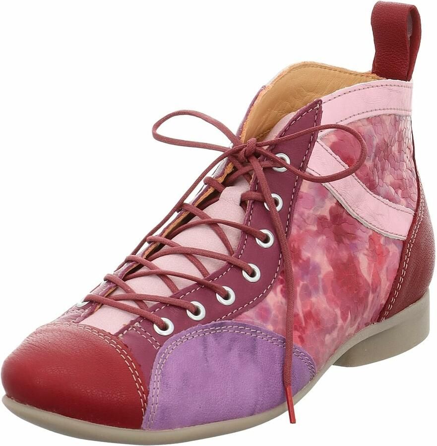 Think! Teenslippers Julia wig-hak zomerschoen slippers met stijlvolle bandjes - Foto 3