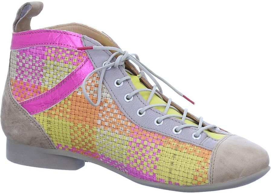 THINK! Veterlaarzen 'Guad2' beige geel oranje fuchsia - Foto 2