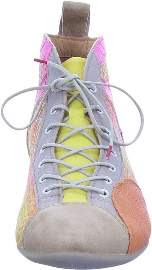 THINK! Veterlaarzen 'Guad2' beige geel oranje fuchsia - Foto 3