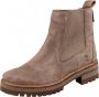 Timberland Dames Chelsea Boots Courmayeur Valley Chelsea Taupe - Thumbnail 1