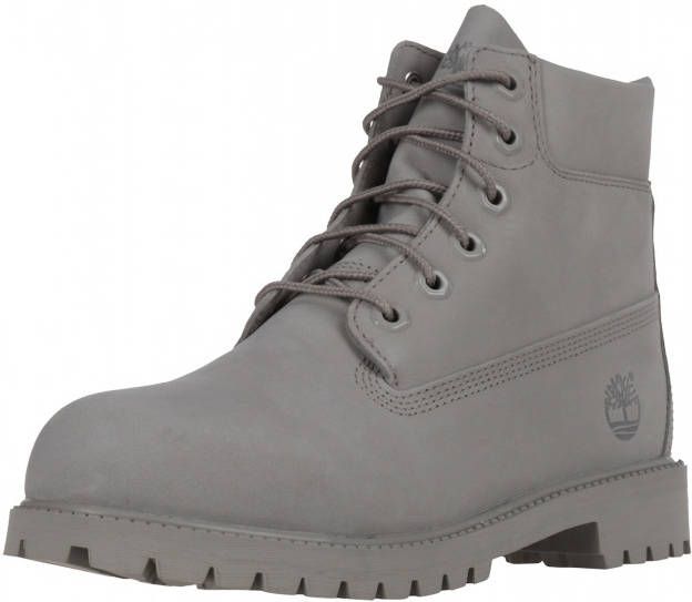 Timberland 6 In Premium Wp Boot (gs) Boots Schoenen medium grey nubuck maat: 38 beschikbare maaten:36 37 38 39 - Foto 4