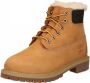 Timberland Pemium 6 In Shearlingboot A1BEI voor meisje Geel Trappers Laarzen - Thumbnail 3