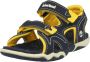 Timberland Adventure Seeker teenslippers Kinderen 2-Strap geel blauw - Thumbnail 8