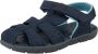 Timberland Nubble Leather Fisherman Sanda Sandalen Jongens Blauw - Thumbnail 3