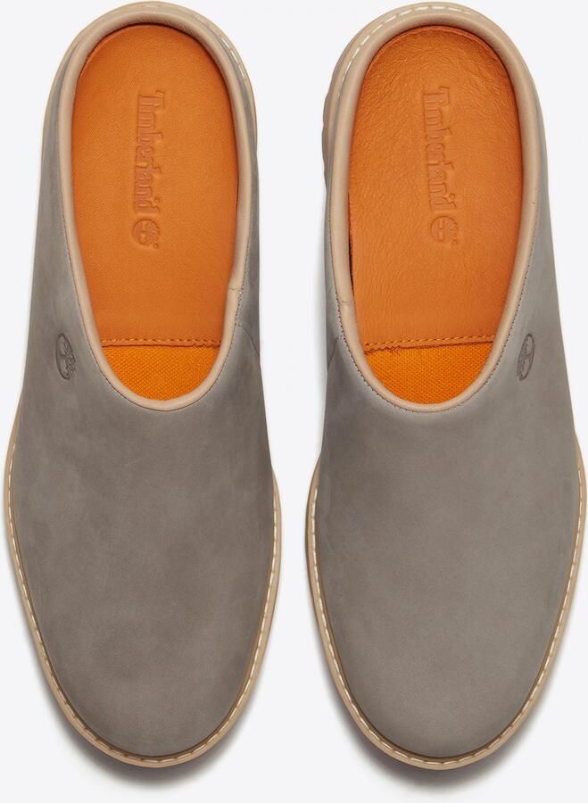 Timberland Klompen Clog Shoe Medium Grey Nubuck - Foto 3