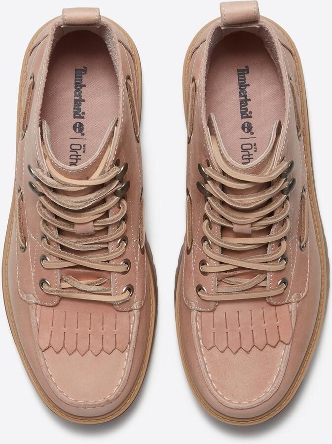 TIMBERLAND Enkellaarsjes beige - Foto 4