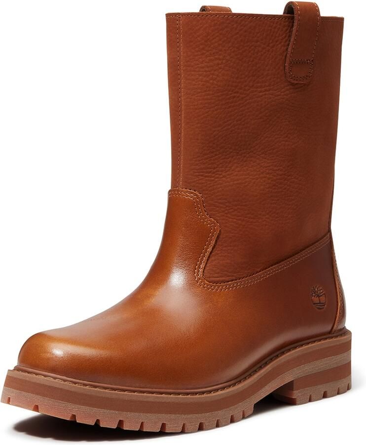 TIMBERLAND Enkellaarsjes cognac