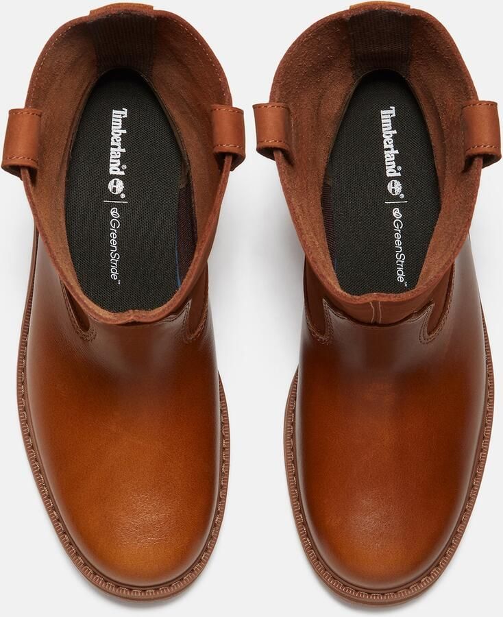 TIMBERLAND Enkellaarsjes cognac - Foto 3
