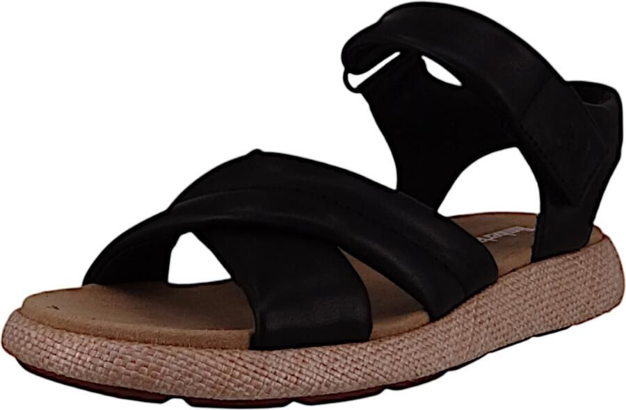 Timberland Women's Belmar Waves Backstrap Sandal Sandalen zwart beige
