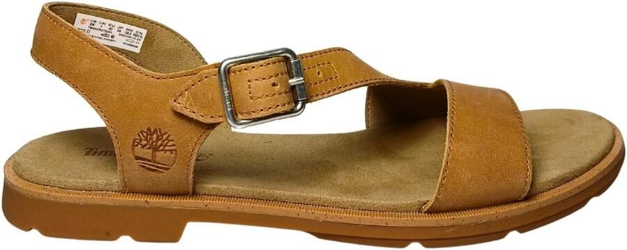 Timberland Women's Calista Bay Backstrap Sandal Sandalen bruin beige - Foto 2