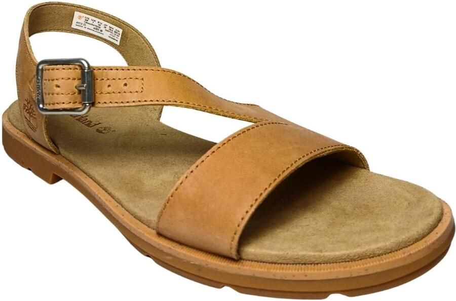 Timberland Women's Calista Bay Backstrap Sandal Sandalen bruin beige - Foto 3