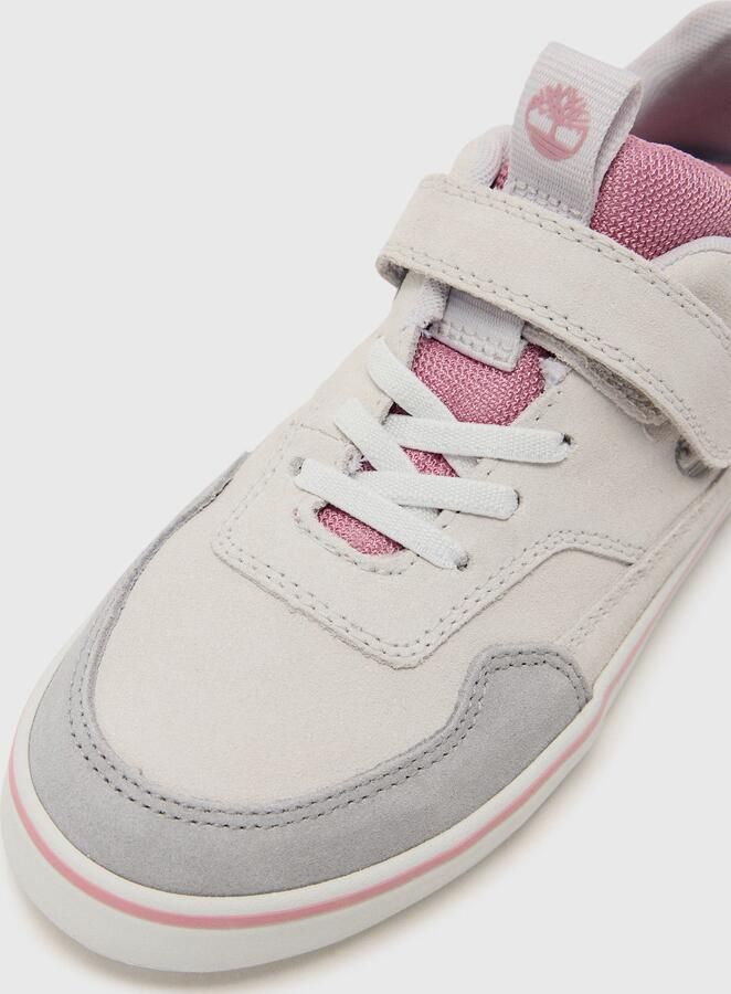 Timberland Kid's Stone Jump Low Hook & Loop Sneaker Sneakers maat 13K grijs - Foto 3