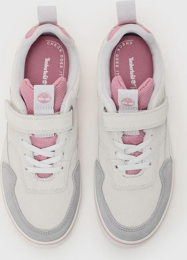 Timberland Kid's Stone Jump Low Hook & Loop Sneaker Sneakers maat 13K grijs - Foto 4
