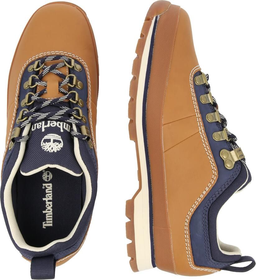 TIMBERLAND Sportieve veterschoen beige marine cognac donkerbruin - Foto 2