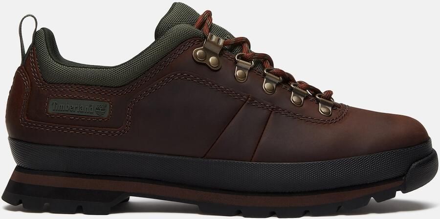 TIMBERLAND Sportieve veterschoen donkerbruin donkergroen zwart - Foto 5