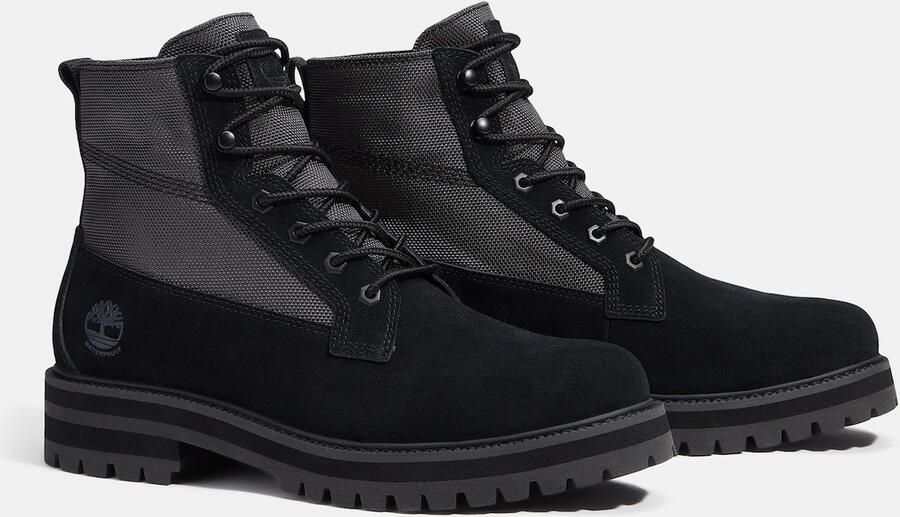 TIMBERLAND Veterboots grijs zwart - Foto 5