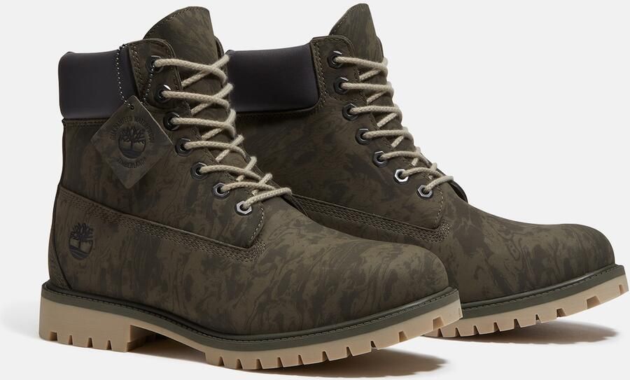 TIMBERLAND Veterboots kaki donkergroen - Foto 5
