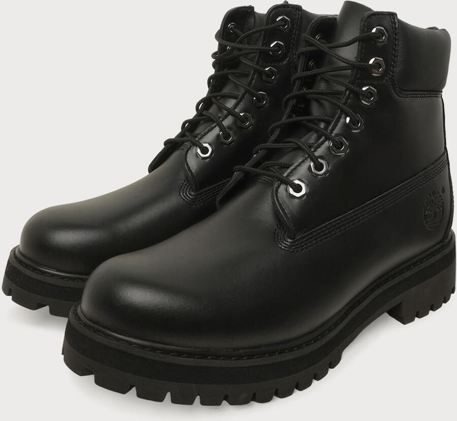 Timberland Laarzen 6 In Lace Waterproof Boot Black Full Grain - Foto 3