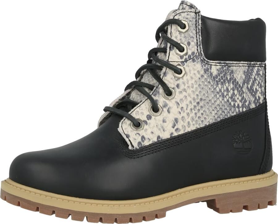 TIMBERLAND Veterlaarsjes zwart offwhite