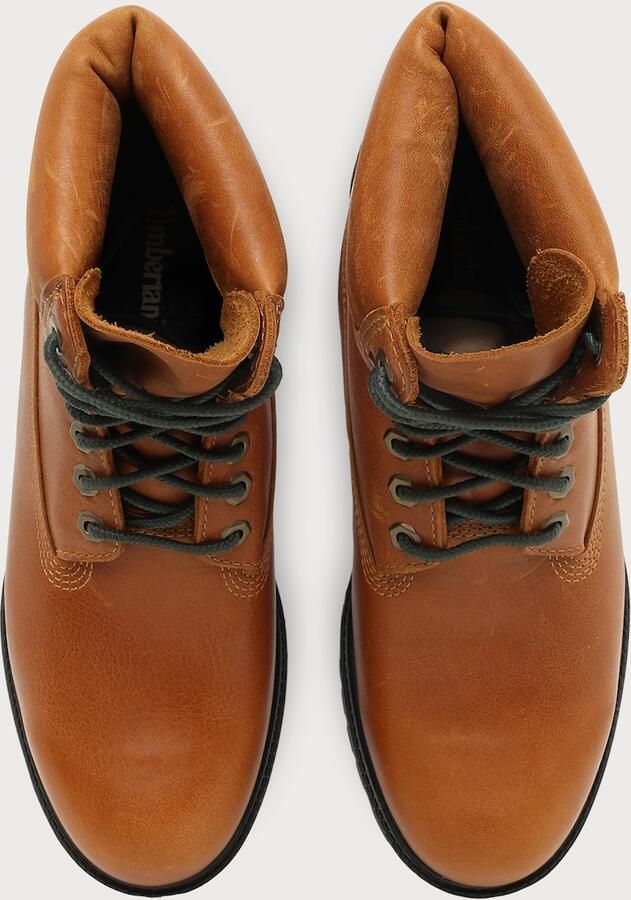 Timberland Laarzen 6 In Lace Waterproof Boot Wheat Nubuck W Natural - Foto 4