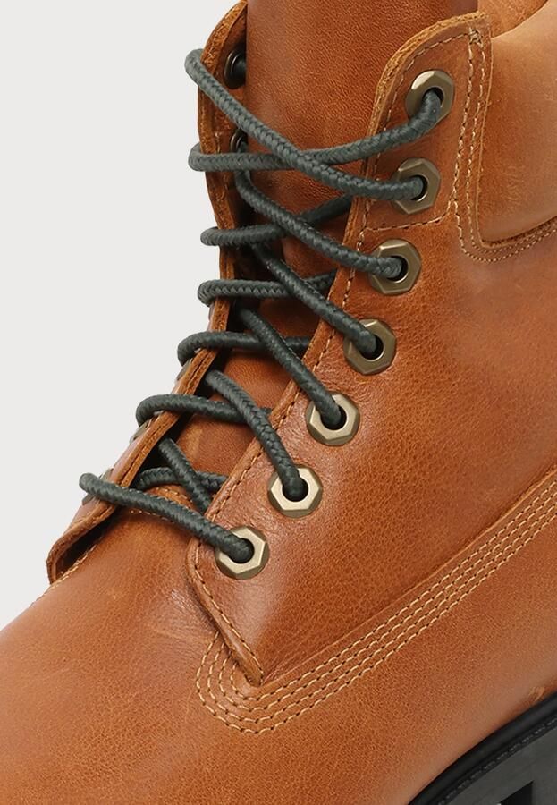 Timberland Laarzen 6 In Lace Waterproof Boot Wheat Nubuck W Natural - Foto 5