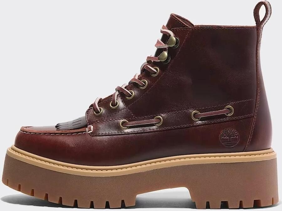 TIMBERLAND Veterlaarzen 'TB0A27YZEIW1 STONE STREET MID LACE UP BOOT BURGUNDY FULL GRAIN' bourgogne - Foto 14