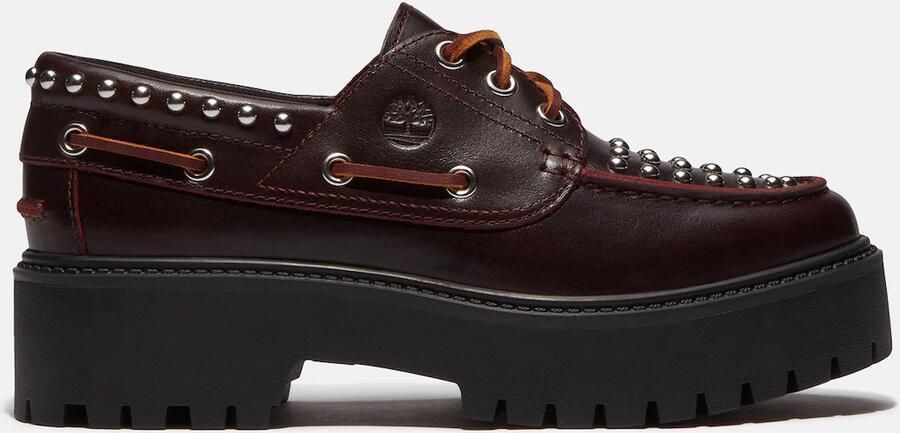TIMBERLAND Veterschoen donkerbruin - Foto 4