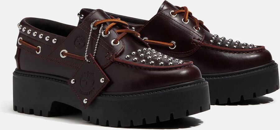 TIMBERLAND Veterschoen donkerbruin - Foto 5