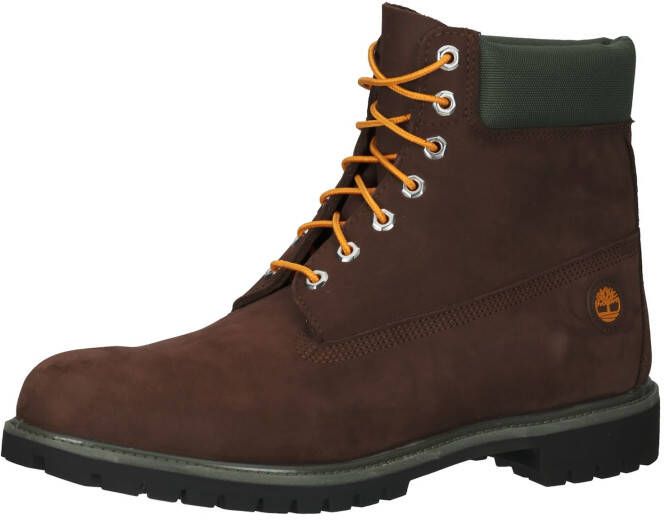 Timberland 6" Premium Boot Boots Schoenen dark brown nubuck lux maat: 43 beschikbare maaten:43 44 - Foto 5