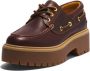 Timberland Stone Street Boat Rootbeer Lifestyle in bruin formaten: 37.5 - Thumbnail 1