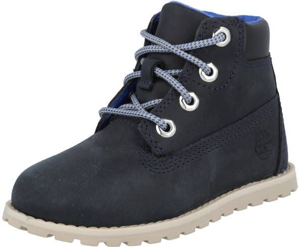 Timberland Toddler Pokey Pine 6-Inch Side-Zip Navy Full Grain Black Iris - Foto 3