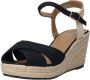 Tom Tailor Wedges met labeldetail model 'Basic' - Thumbnail 2