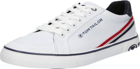 Tom Tailor Sneakers met contraststrepen model 'Basic Canvas Stripe'