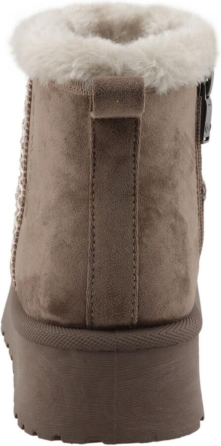 TOM TAILOR Boots bruin lichtgrijs wit - Foto 4